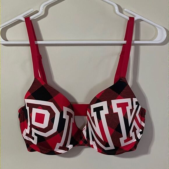 PINK Victoria's Secret Wear Everywhere T-Shirt Bra Lightly Lined NWOT Size 32DD - Picture 1 of 10